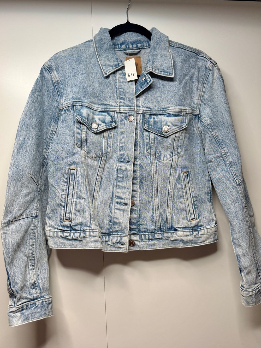 GAP Washed Light Blue Denim Jacket